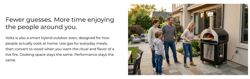 Fontana Gas Pizza Oven Volta 70 Portable Desk