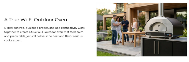 Fontana Gas Pizza Oven Volta 70 Portable Desk