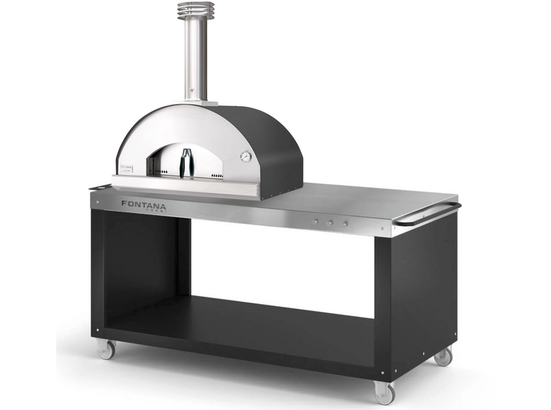 Fontana Mangiafuoco Wood Fired Pizza Oven - Table top Plus Desck