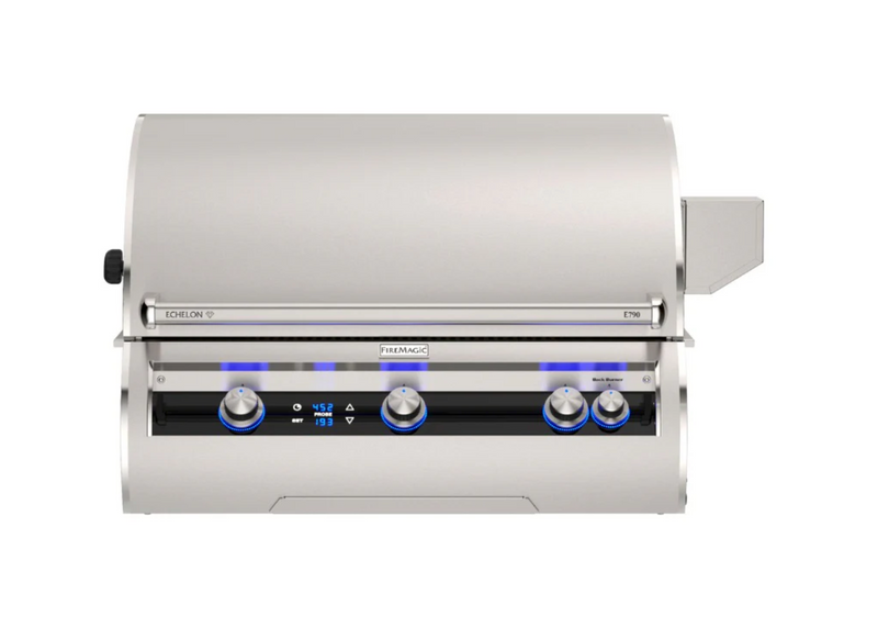 Fire Magic 36" Echelon Diamond E790i Built-In Gas Grill with Digital Thermometer