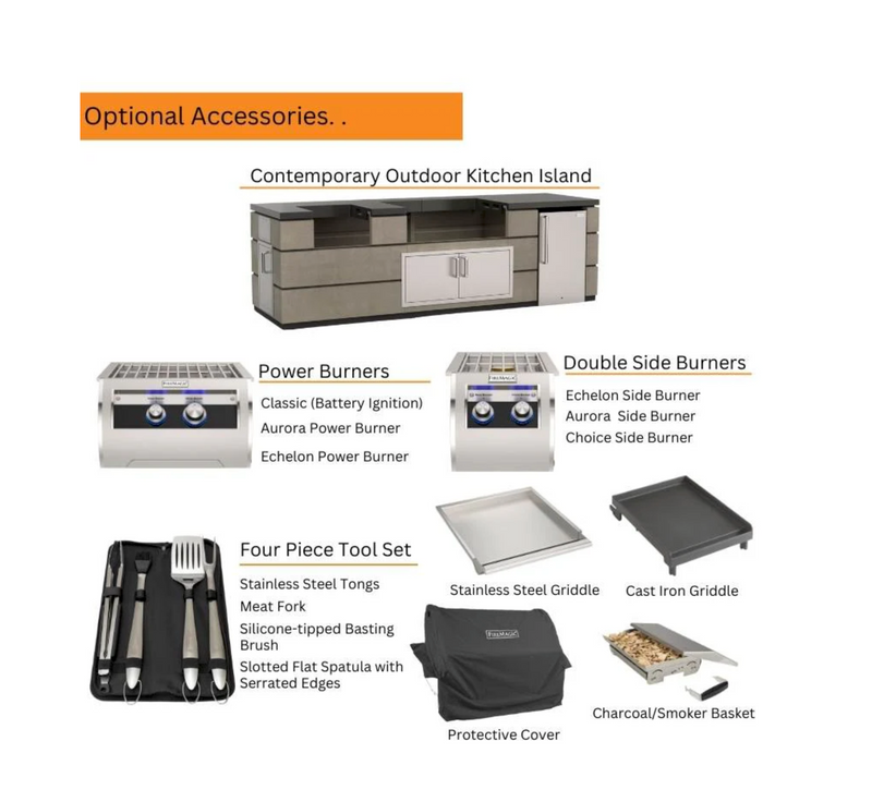 Fire Magic 36" Echelon Diamond E790i Built-In Gas Grill with Digital Thermometer