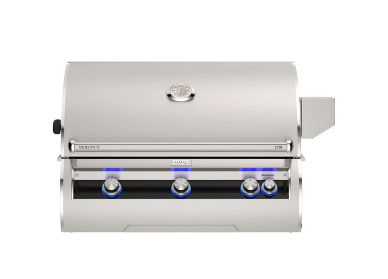 Fire Magic 36" Echelon Diamond E790i Built-In Gas Grill with Analog Thermometer