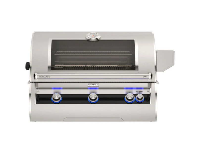 Fire Magic 36" Echelon Diamond E790i Built-In Gas Grill with Analog Thermometer