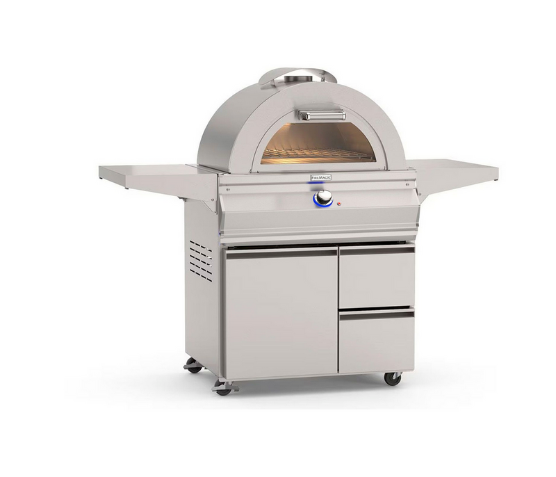 FireMagic Aurora Pizza Oven on Cart