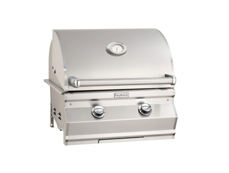 Fire Magic Choice C430I 24-Inch Built-In Natural Gas Grill With Analog Thermometer - C430I-RT1N