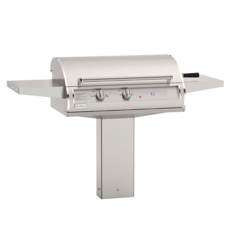 Fire Magic 30-in Patio In Ground Post Analog Electric Grill - EL500s-0Z1E-G6