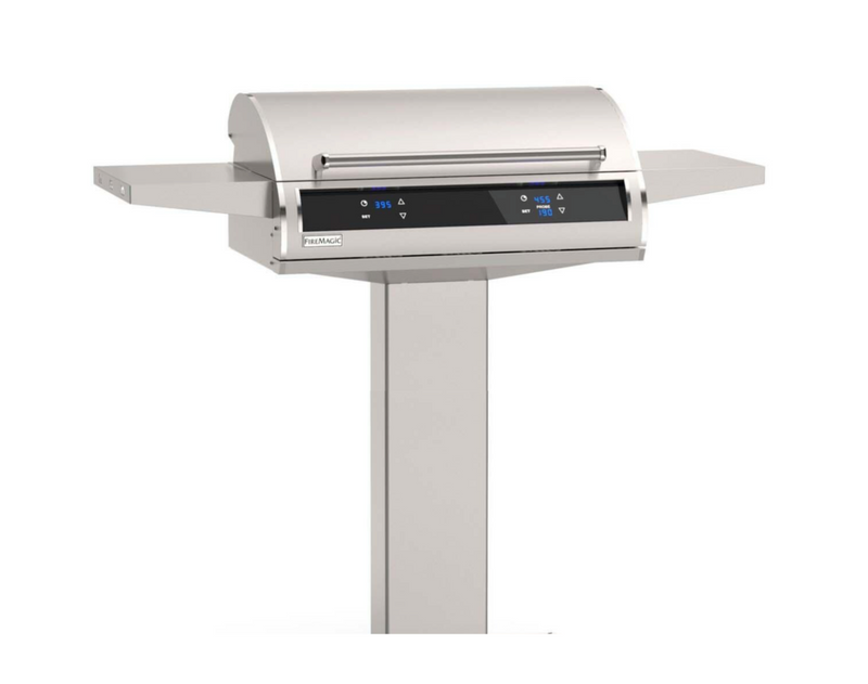 Fire Magic 30-in Patio in Ground Post Electric Grill w/ Two Controls - EL500s-4Z1E-P6
