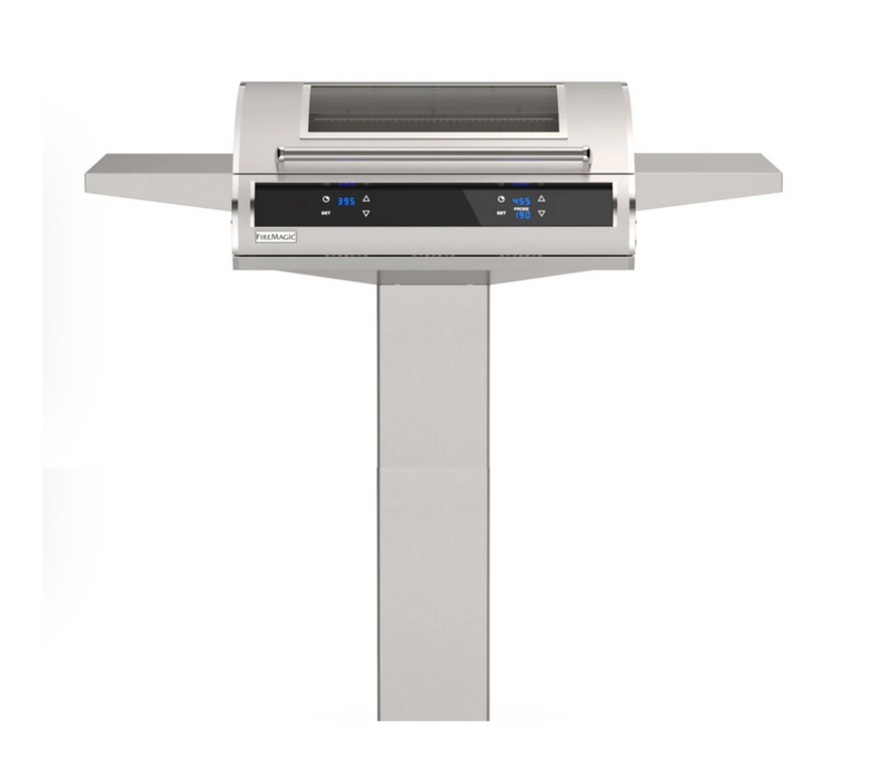 Fire Magic 30-in Patio in Ground Post Electric Grill w/ Two Controls & Window - EL500s-4Z1E-W-P6