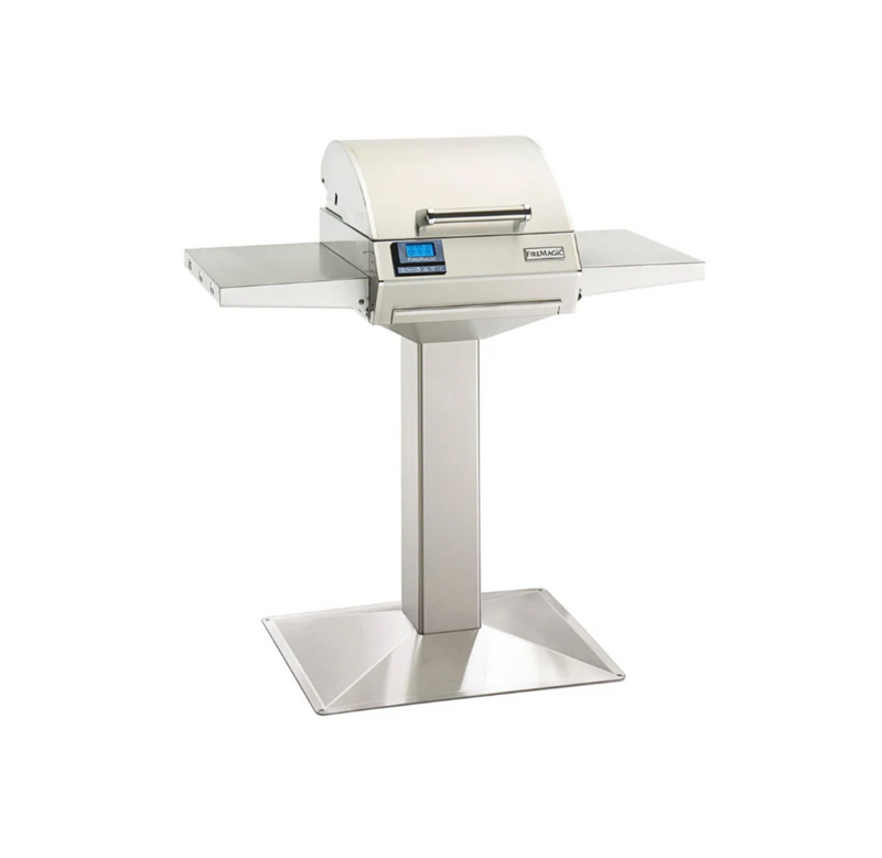 Fire Magic E250s 1800 Watt Electric Grill On Patio Post - E251s-1Z1E-P6