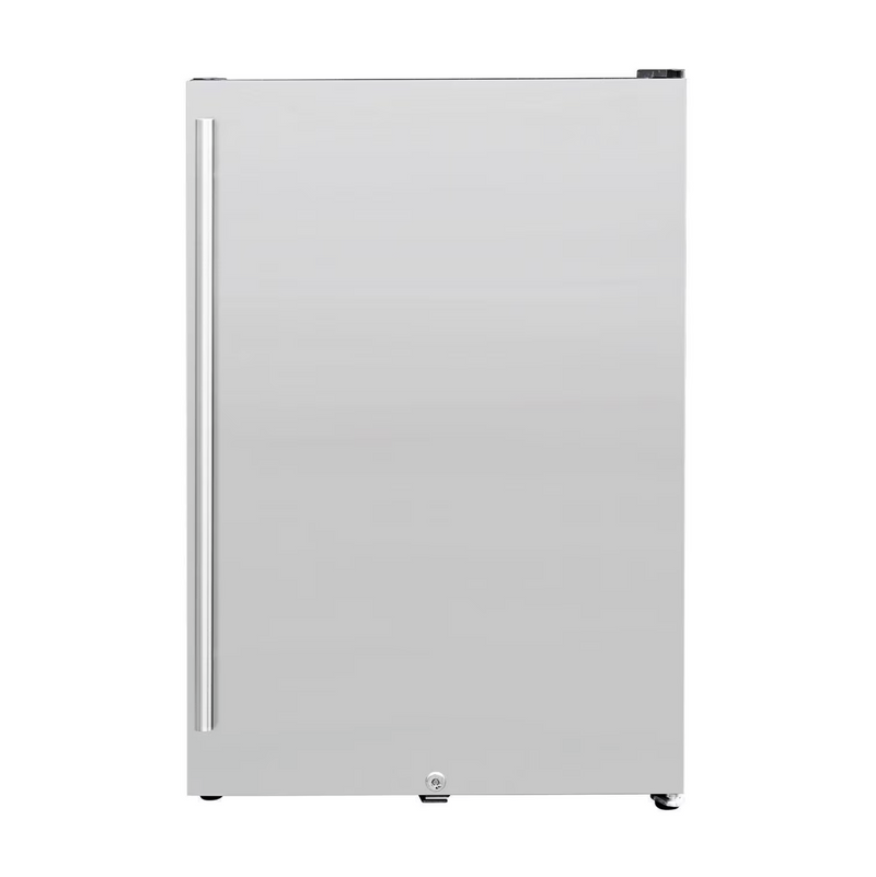 Summerset 22 Inch Right Hinge Deluxe Outdoor Approved Compact Refrigerator