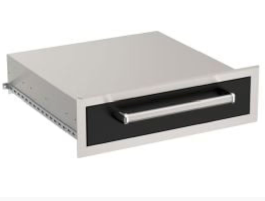 Fire Magic Echelon Black Premium Flush Single Utility Drawer - 53811BSC