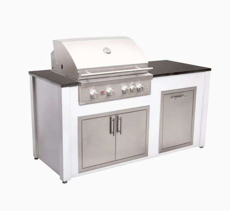 Summerset Peachtree COKI 2.0 6 ft. Outdoor Kitchen Islands COPI6-2 - (R,L) White