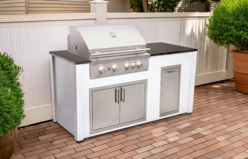 Summerset Peachtree COKI 2.0 6 ft. Outdoor Kitchen Islands COPI6-2 - (R,L) White