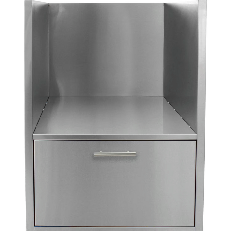 Blaze Built-In 34-Inch Kamado Sleeve w/ Drawer - BLZ-KMDO-SLV-LT