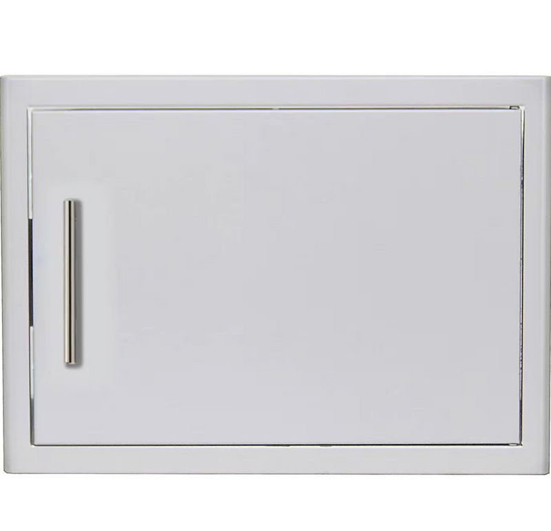 Blaze 28-in Stainless Steel Soft Close Single Access Door - Horizontal - BLZ-SH-2417-R-SC