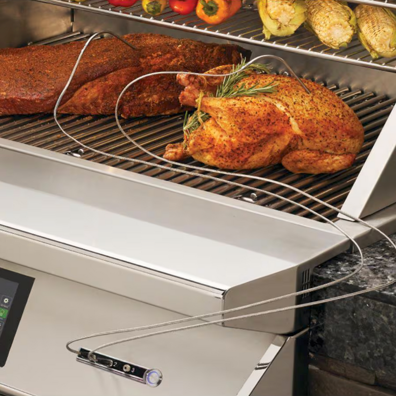 Twin Eagles Wi-Fi Controlled 36-Inch Built-In Stainless Steel Pellet Grill and Smoker - TEPG36G