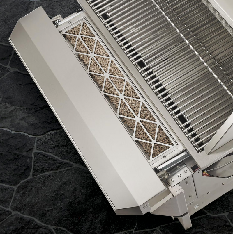 Twin Eagles Wi-Fi Controlled 36-Inch Built-In Stainless Steel Pellet Grill and Smoker - TEPG36G