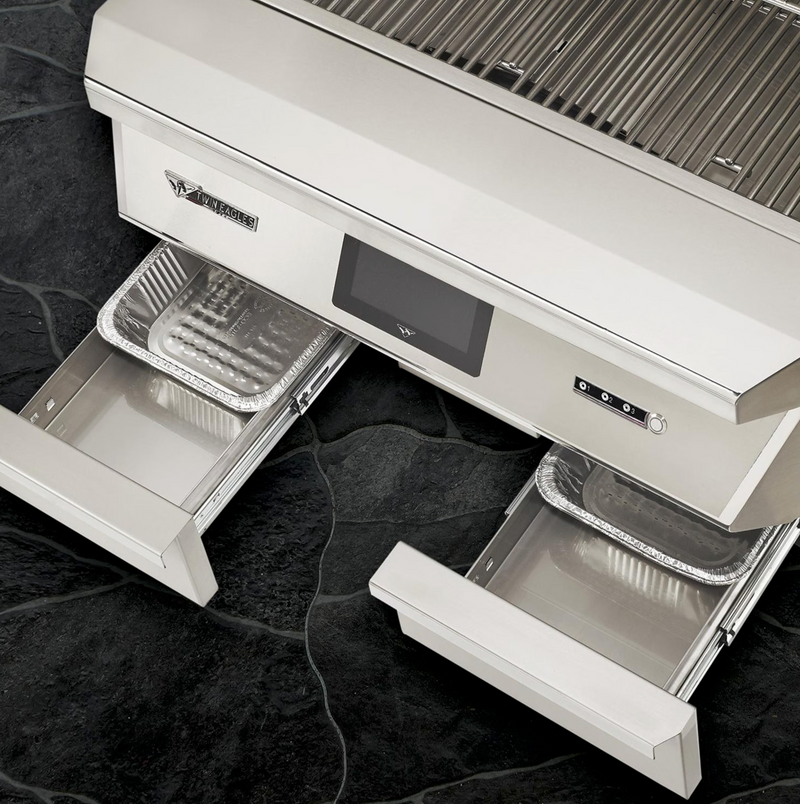 Twin Eagles Wi-Fi Controlled 36-Inch Built-In Stainless Steel Pellet Grill and Smoker - TEPG36G