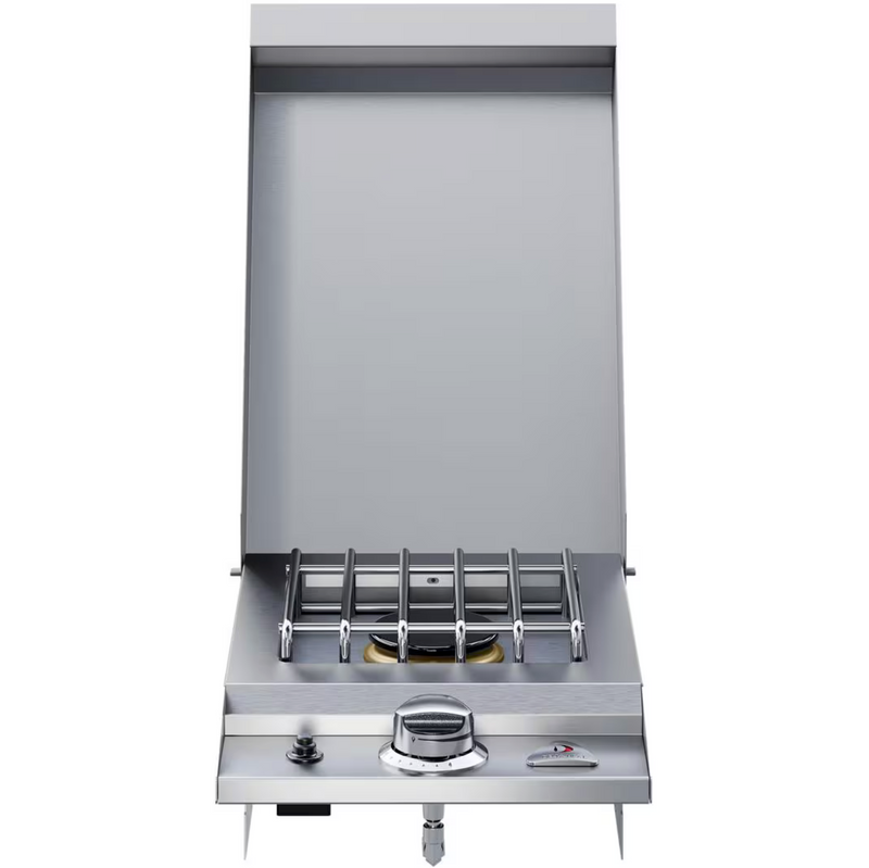 Delta Heat 12-in Drop-In Gas Single Side Burner - DHSB1D