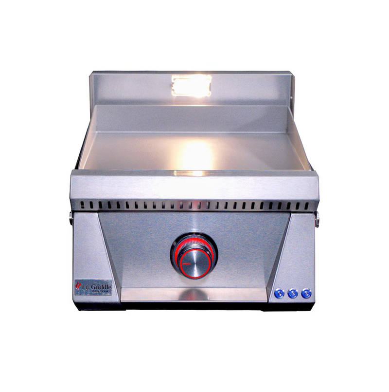 Le Griddle Pro Series 40 16-in Built-In Propane Flat Top Grill w/ 3mm Plate - OML40P3 LP