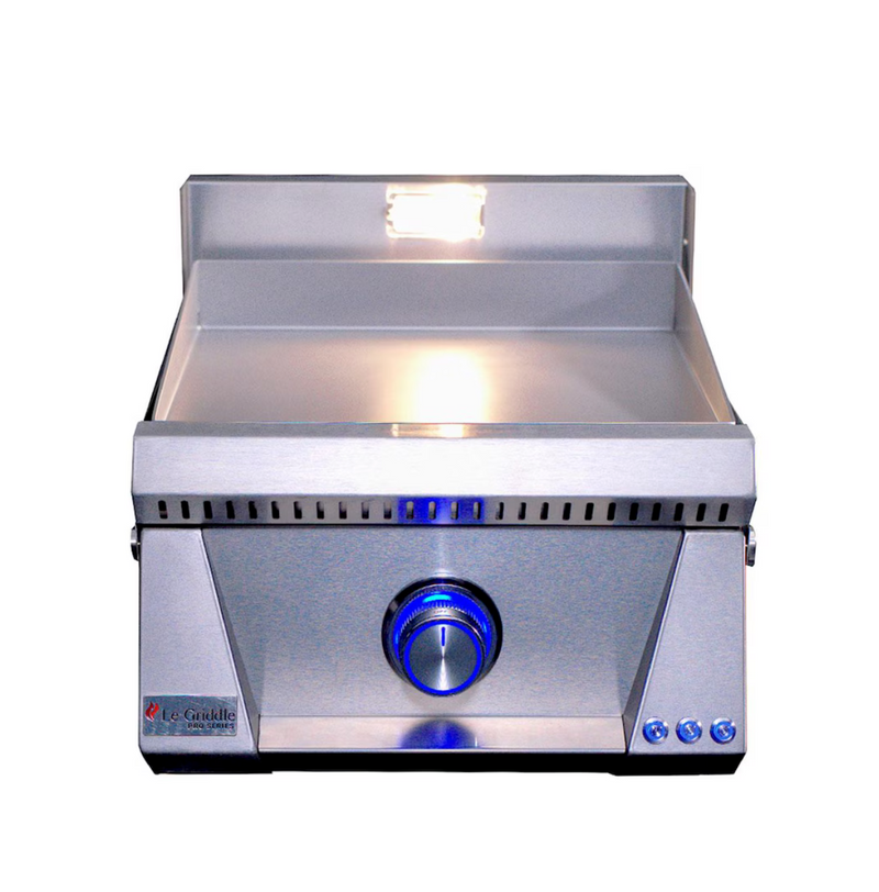 Le Griddle Pro Series 40 16-in Built-In Propane Flat Top Grill w/ 3mm Plate - OML40P3 LP