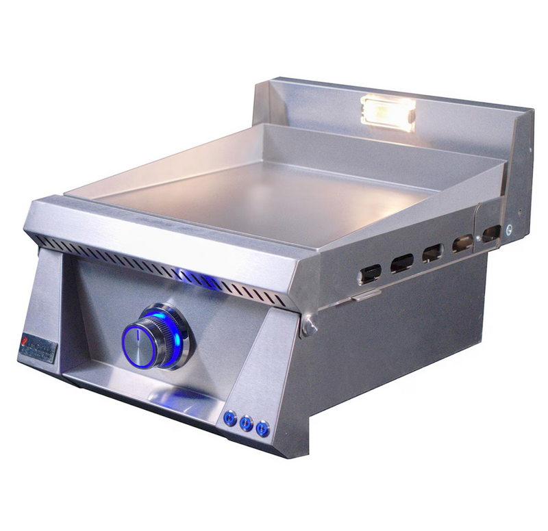 Le Griddle Pro Series 40 16-in Built-In Propane Flat Top Grill w/ 3mm Plate - OML40P3 LP