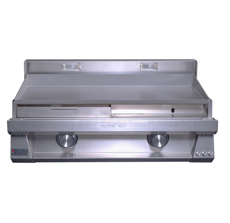 Le Griddle Pro Series 75 30-in 2 Burner Built-In Propane Flat Top Grill w/ 3mm Plate - OML75P3 LP