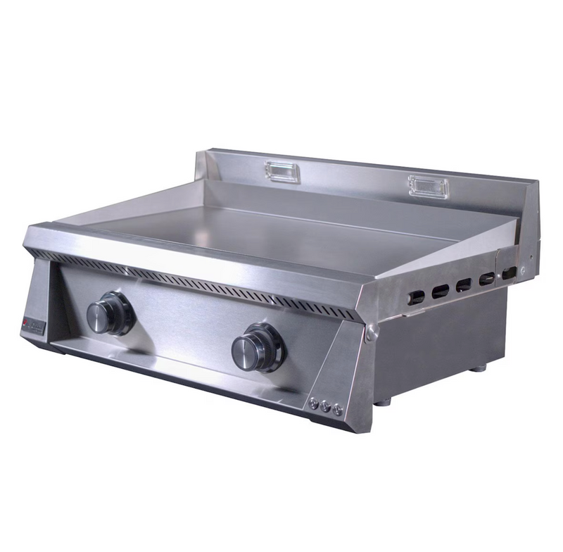 Le Griddle Pro Series 75 30-in 2 Burner Built-In Propane Flat Top Grill w/ 3mm Plate - OML75P3 LP