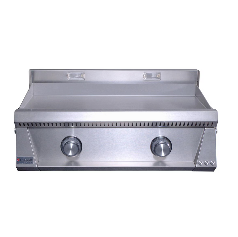Le Griddle Pro Series 75 30-in 2 Burner Built-In Propane Flat Top Grill w/ 3mm Plate - OML75P3 LP