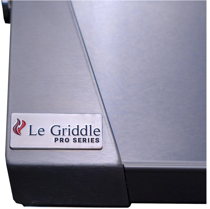 Le Griddle Pro Series 105 42-in 3 Burner Built-In Natural Gas Flat Top Grill w/ 3mm Plate - OML105P3