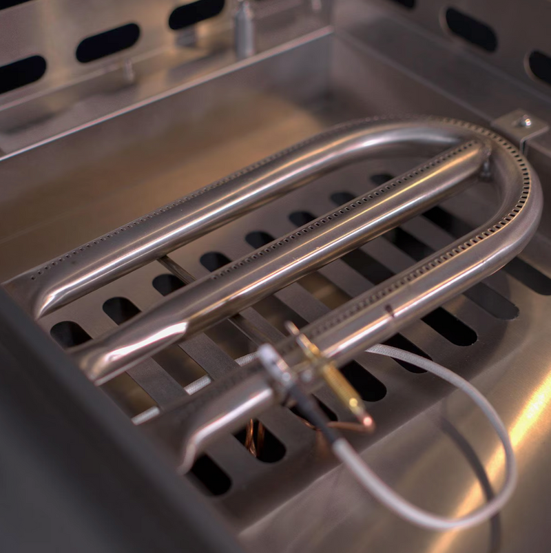 Le Griddle Pro Series 105 42-in 3 Burner Built-In Natural Gas Flat Top Grill w/ 3mm Plate - OML105P3