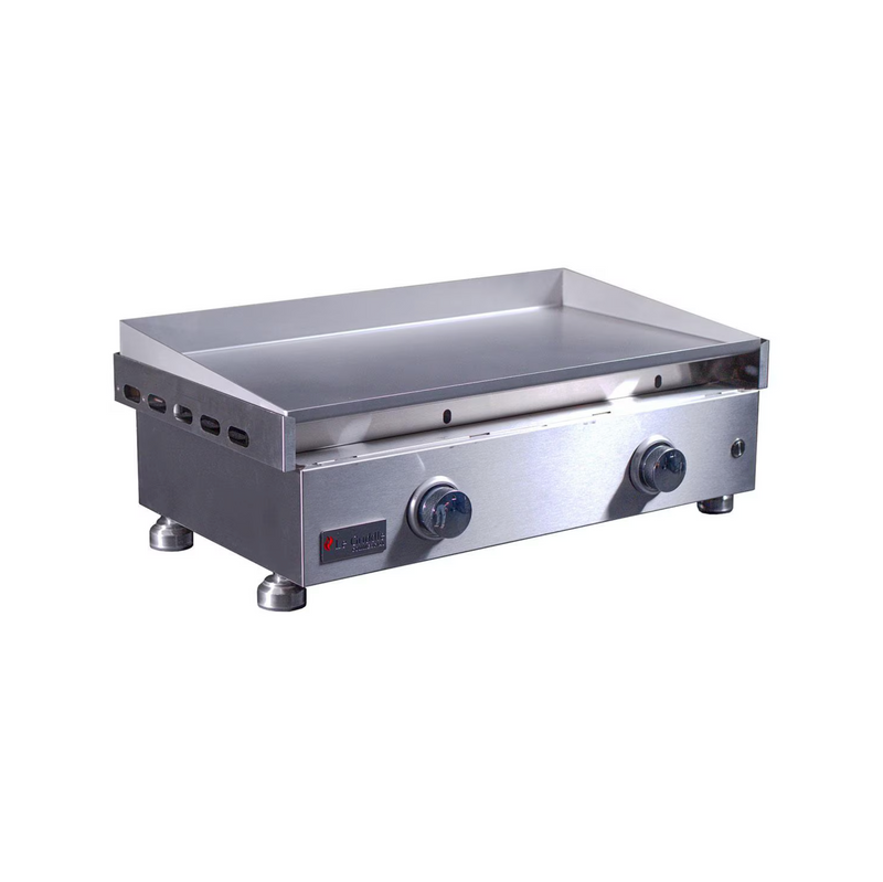 Le Griddle Commercial Series 75 30-in 2 Burner Built-In Natural Gas Flat Top Grill w/ 3mm Plate - OML75P3