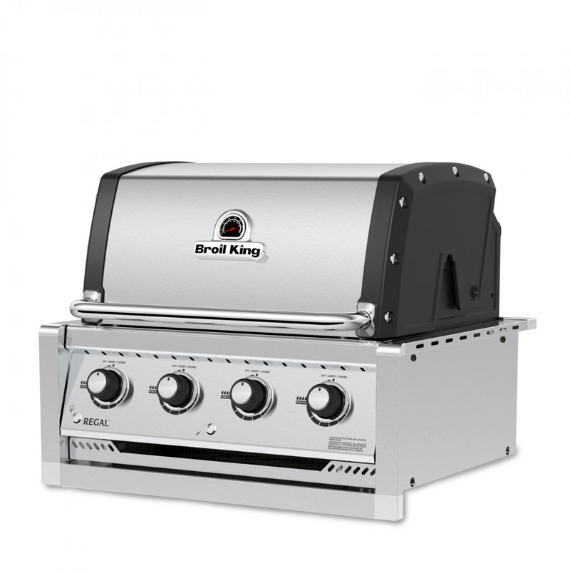 Broil King Regal S420 4-Burner Built-In Natural Gas Grill - Stainless Steel - 885717