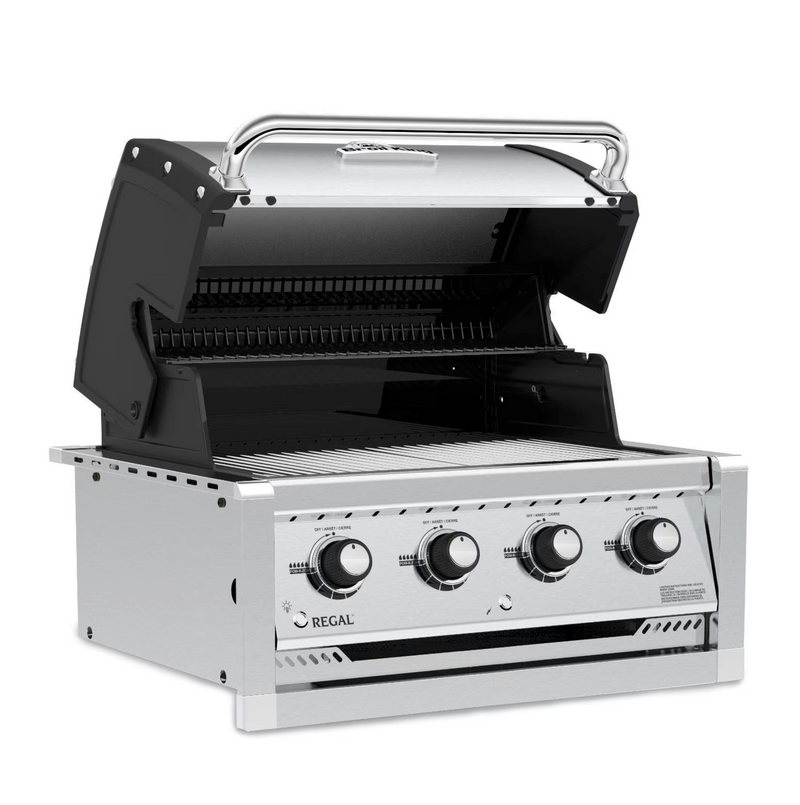 Broil King Regal S420 4-Burner Built-In Natural Gas Grill - Stainless Steel - 885717