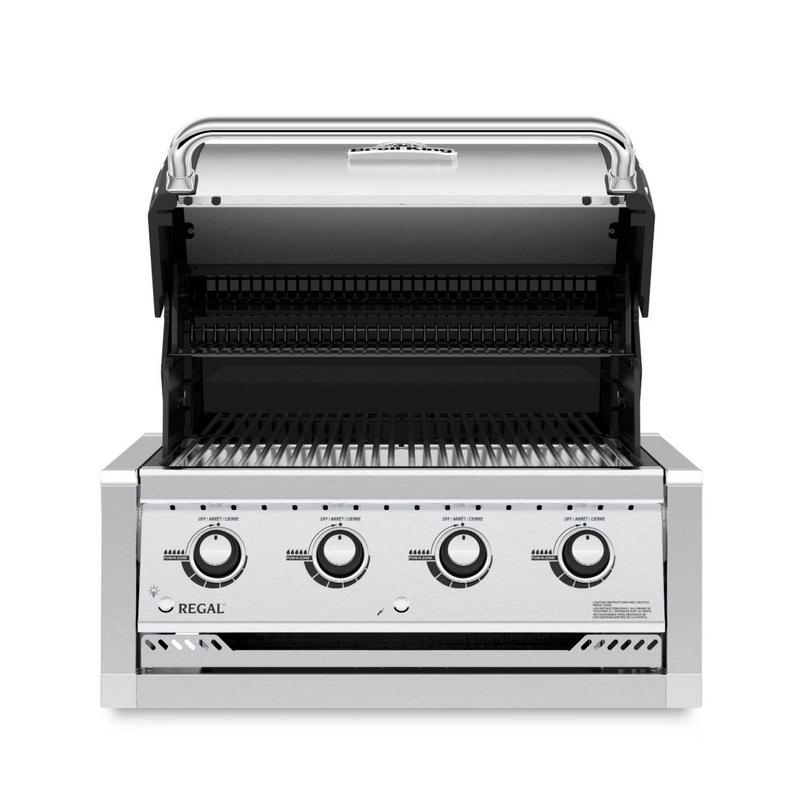 Broil King Regal S420 4-Burner Built-In Natural Gas Grill - Stainless Steel - 885717