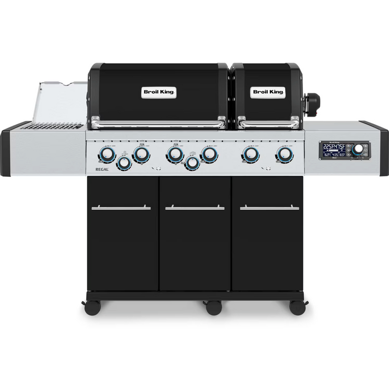 Broil King Regal Q 690 Pro IR 6 Burner Propane Grill - Black - 689244