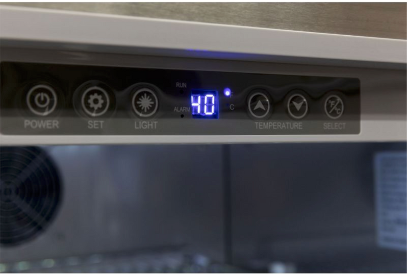 Broil King Stainless Steel 24 Inch Integrated Outdoor Fridge