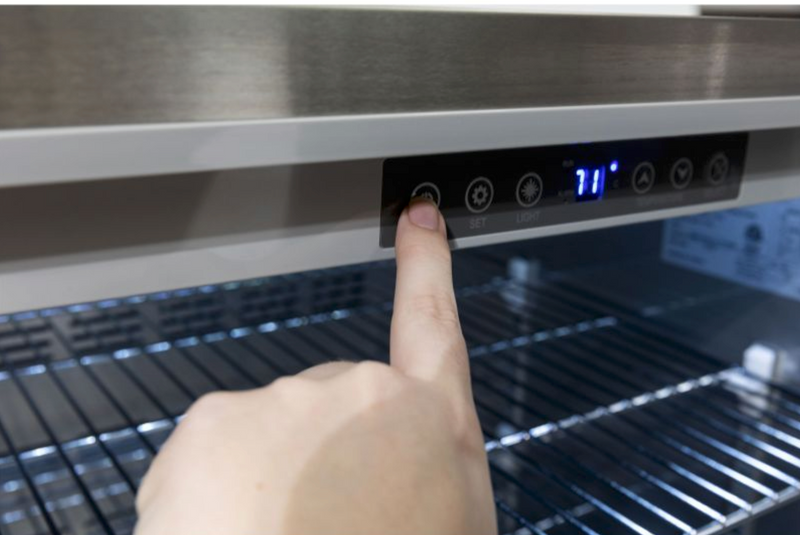 Broil King Stainless Steel 24 Inch Integrated Outdoor Fridge