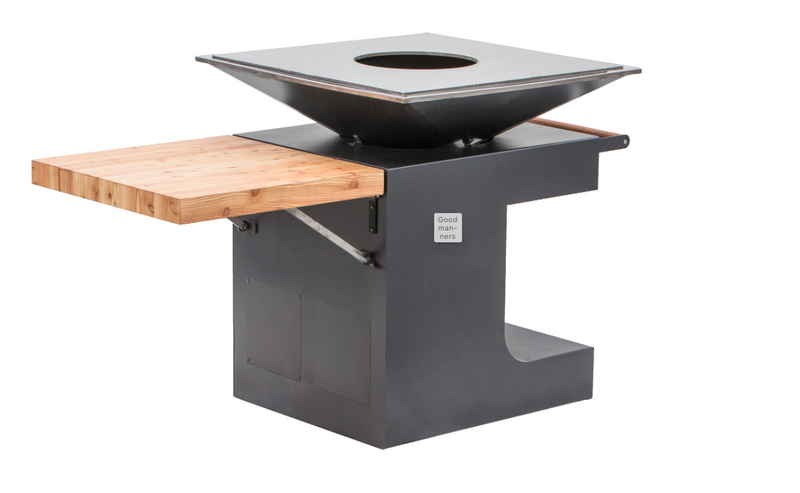 Luxury Bonton Pellet Grill - Easy to Fuel and Clean with WiFi Connection - Square