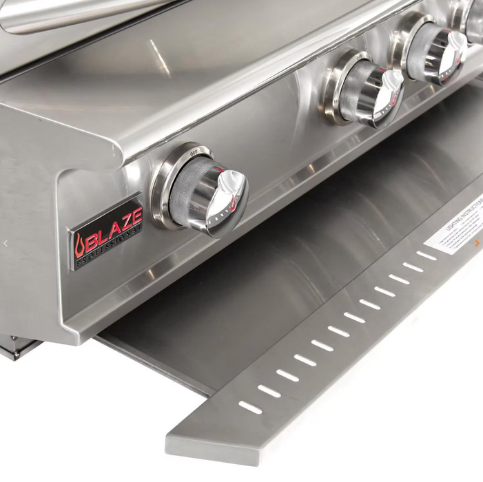 Blaze Professional LUX 44-Inch 4-Burner Built-In Gas Grill w/ Rear Infrared Burner - BLZ-4PRO