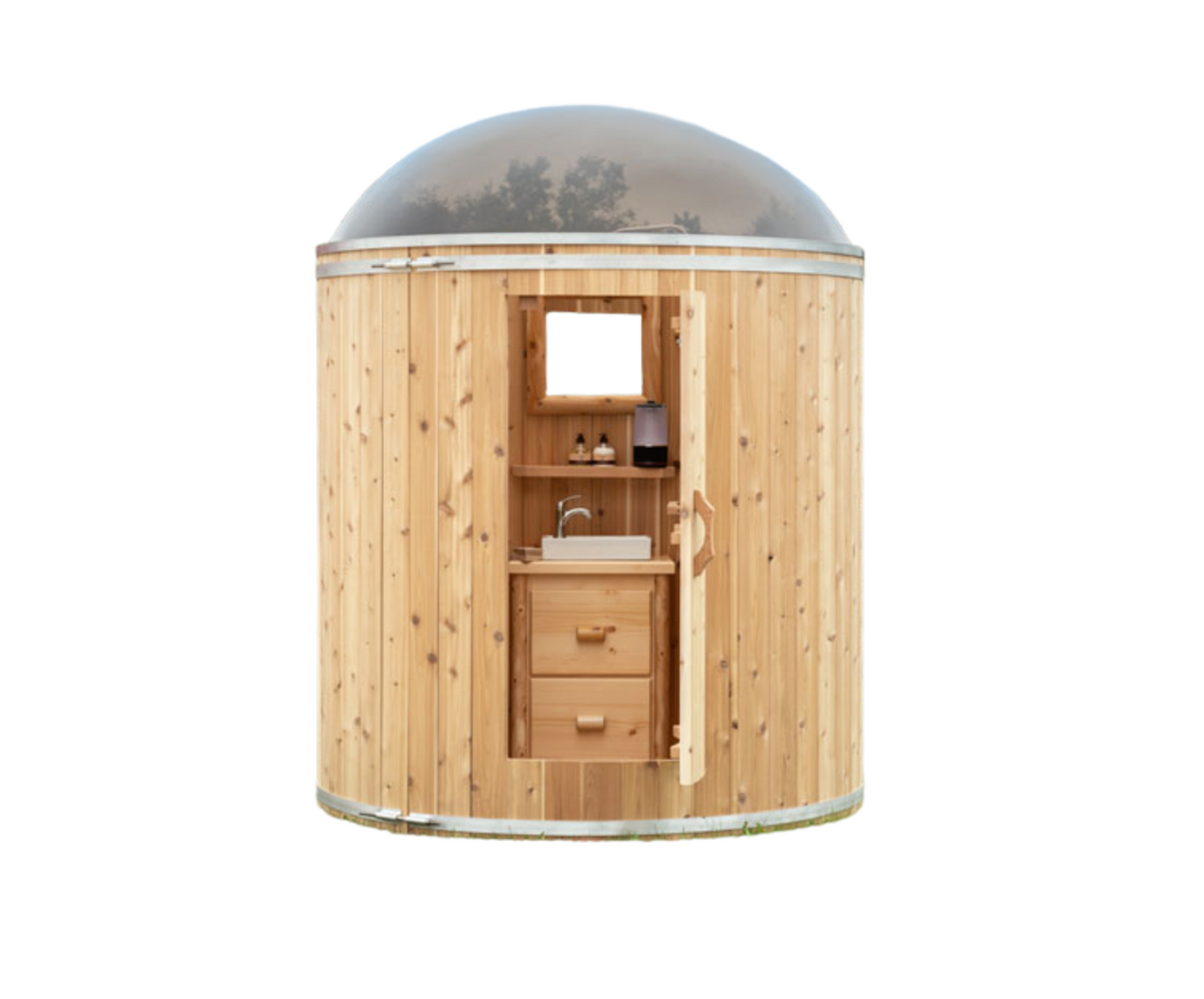 Outdoor Cedar shower
