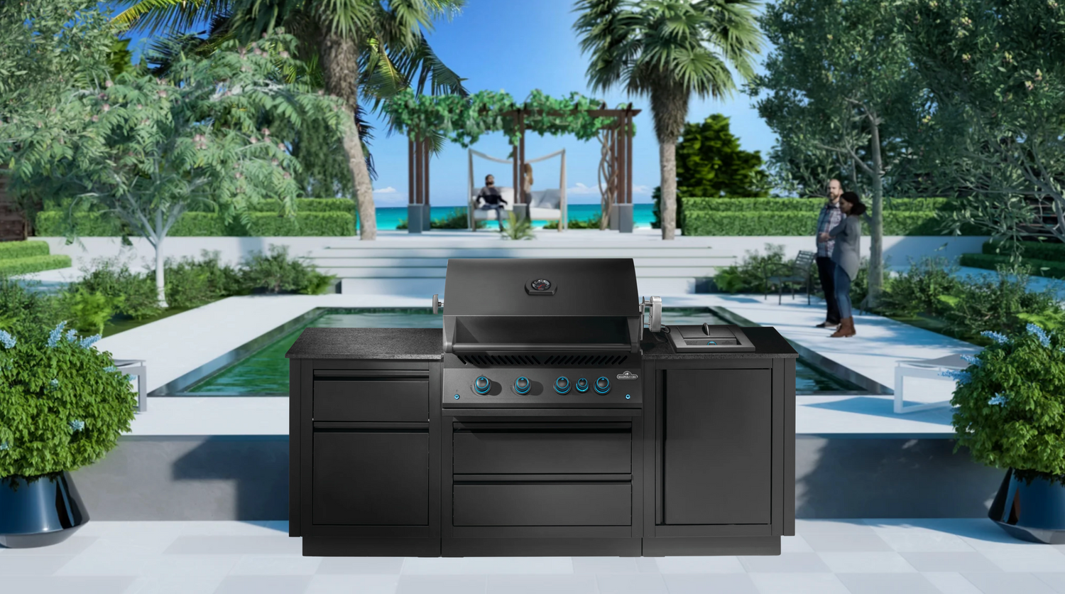 NAPOLEON Oasis 300 Bundle 4 Burner Built-In 700 Series 32