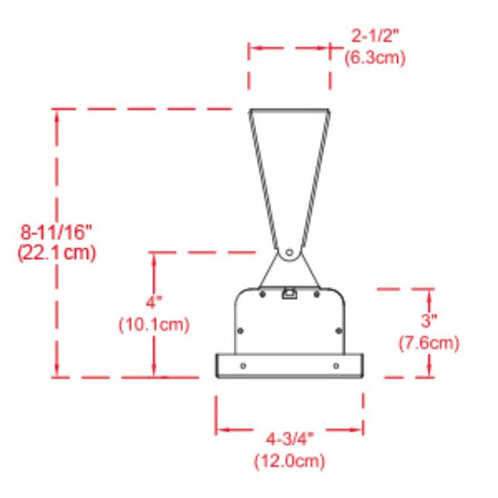 Infratech Slimline Single Element 4000 W and 240 V Heater - 63.5 Inch