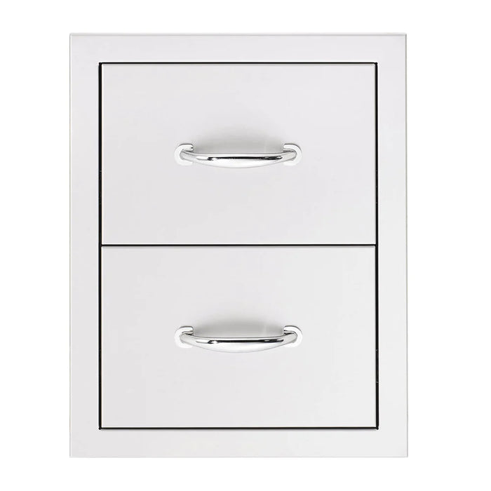 TrueFlame 17" Double Drawer - TF-DR2-17