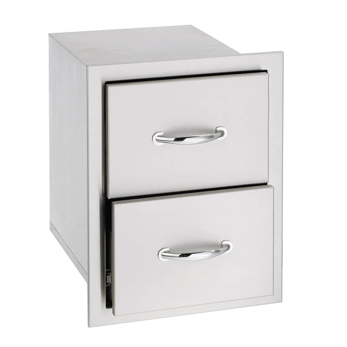 TrueFlame 17" Double Drawer - TF-DR2-17
