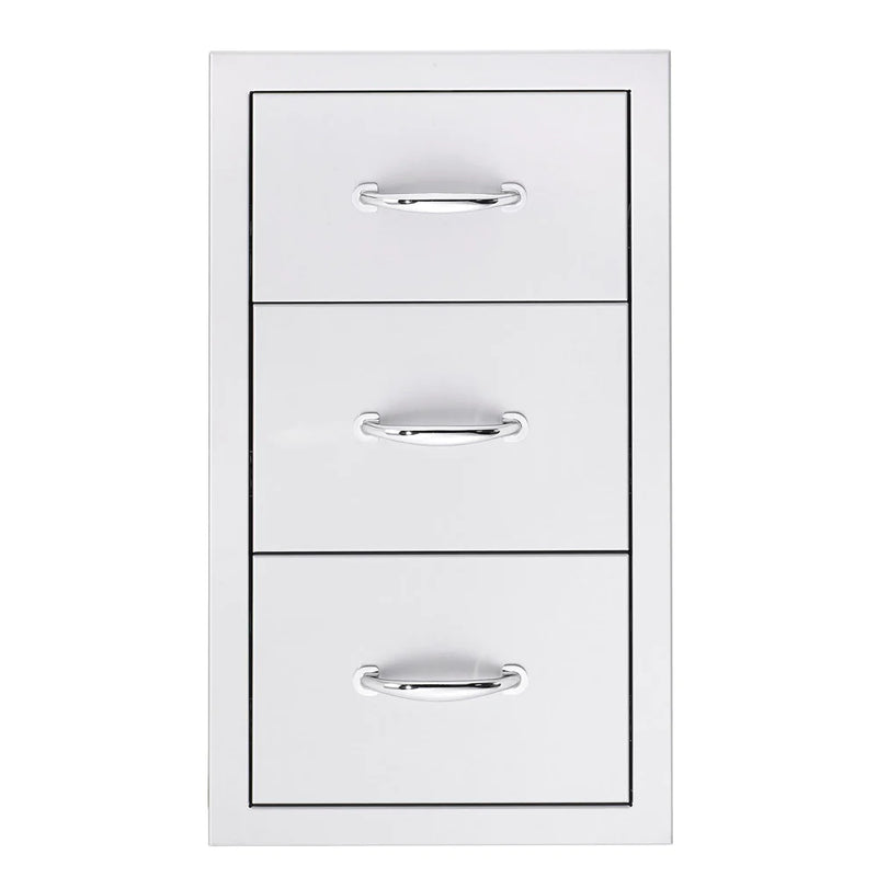 TrueFlame 17" Triple Drawer - TF-DR3-17