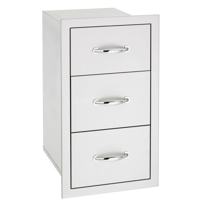 TrueFlame 17" Triple Drawer - TF-DR3-17