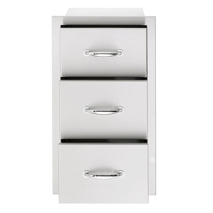 TrueFlame 17" Triple Drawer - TF-DR3-17