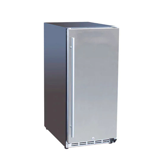 TrueFlame 15" Outdoor Rated Fridge with Stainless Door - TF-RFR-15S