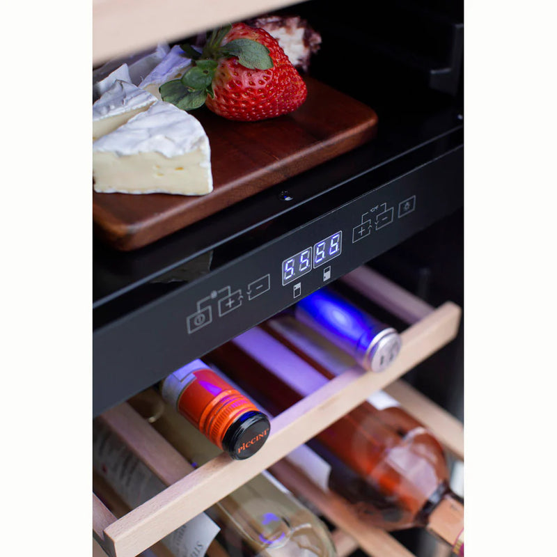 TrueFlame 15" Outdoor Rated Dual Zone Wine Cooler